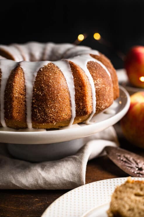 Apple Cider Donut Cake - Thanksgiving Dinner Guide