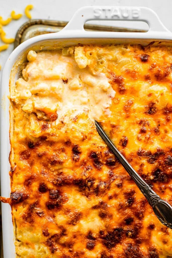 Creamy Baked Mac and Cheese | So Much Food