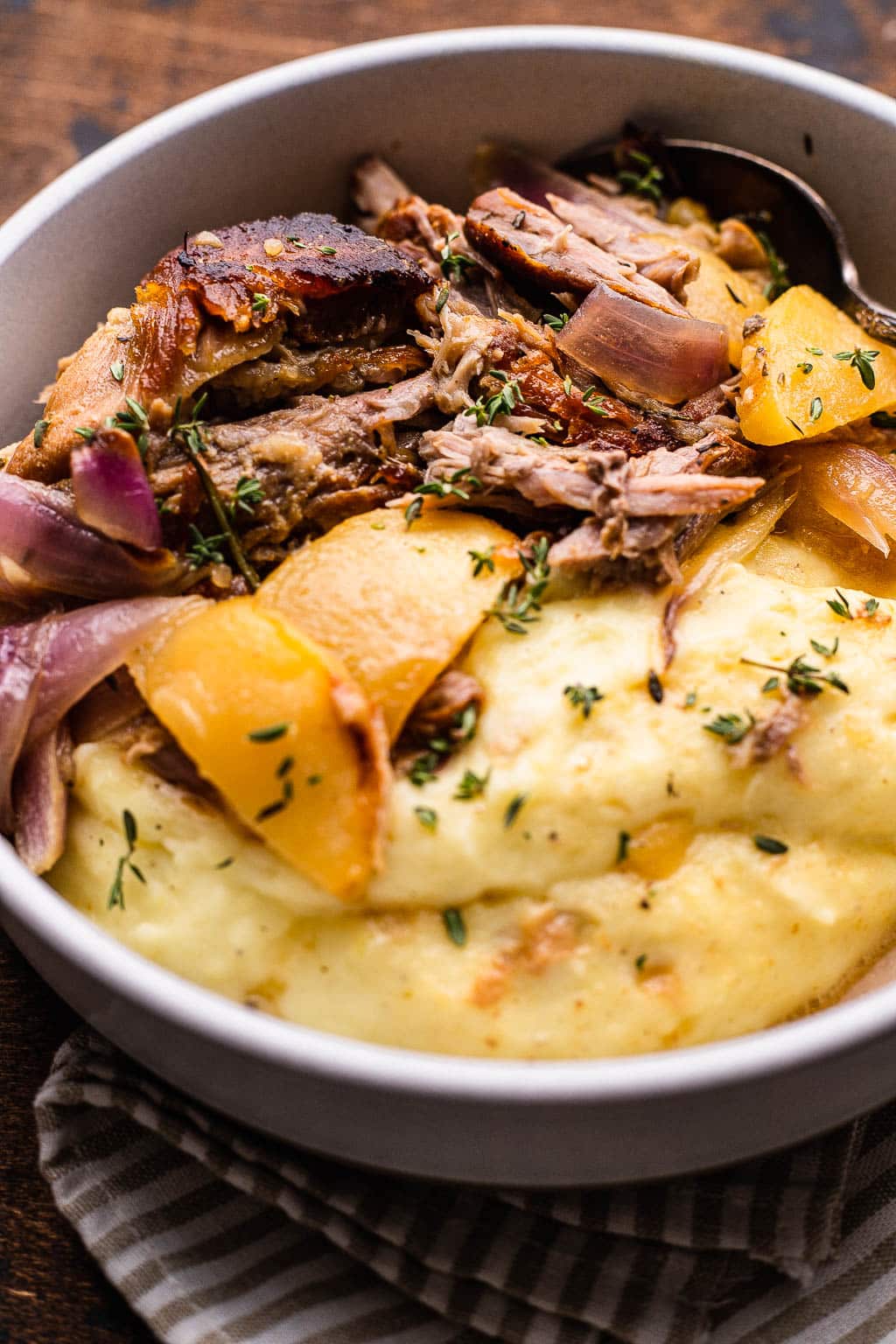 Braising Pork in the All-Clad 4-qt. Slow Cooker with Aluminum