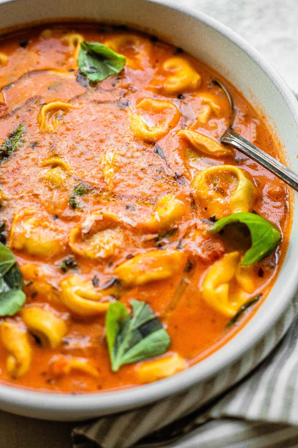 Tomato Tortellini Soup