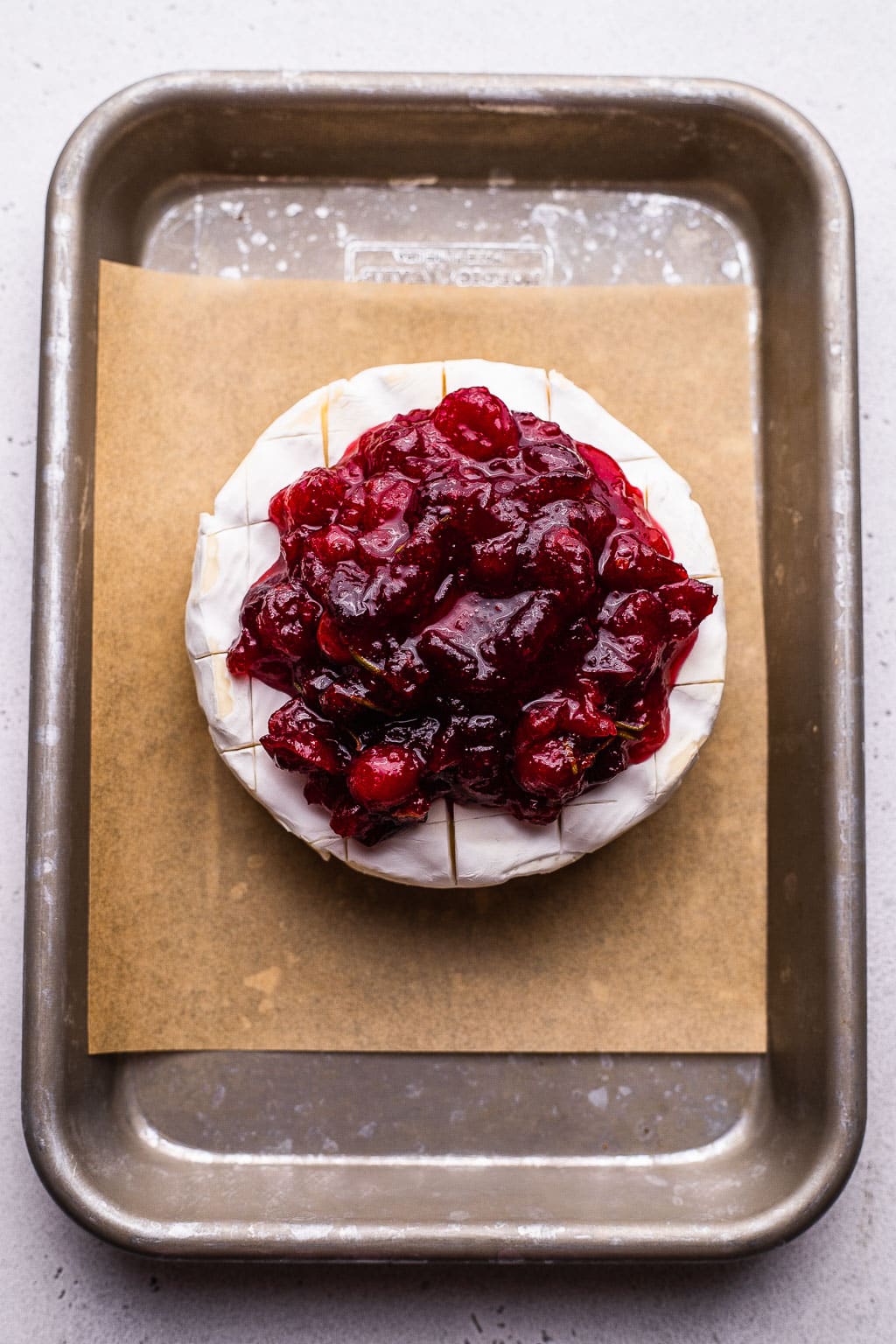 Cranberry Baked Brie Easy Holiday Appetizer So Much Food