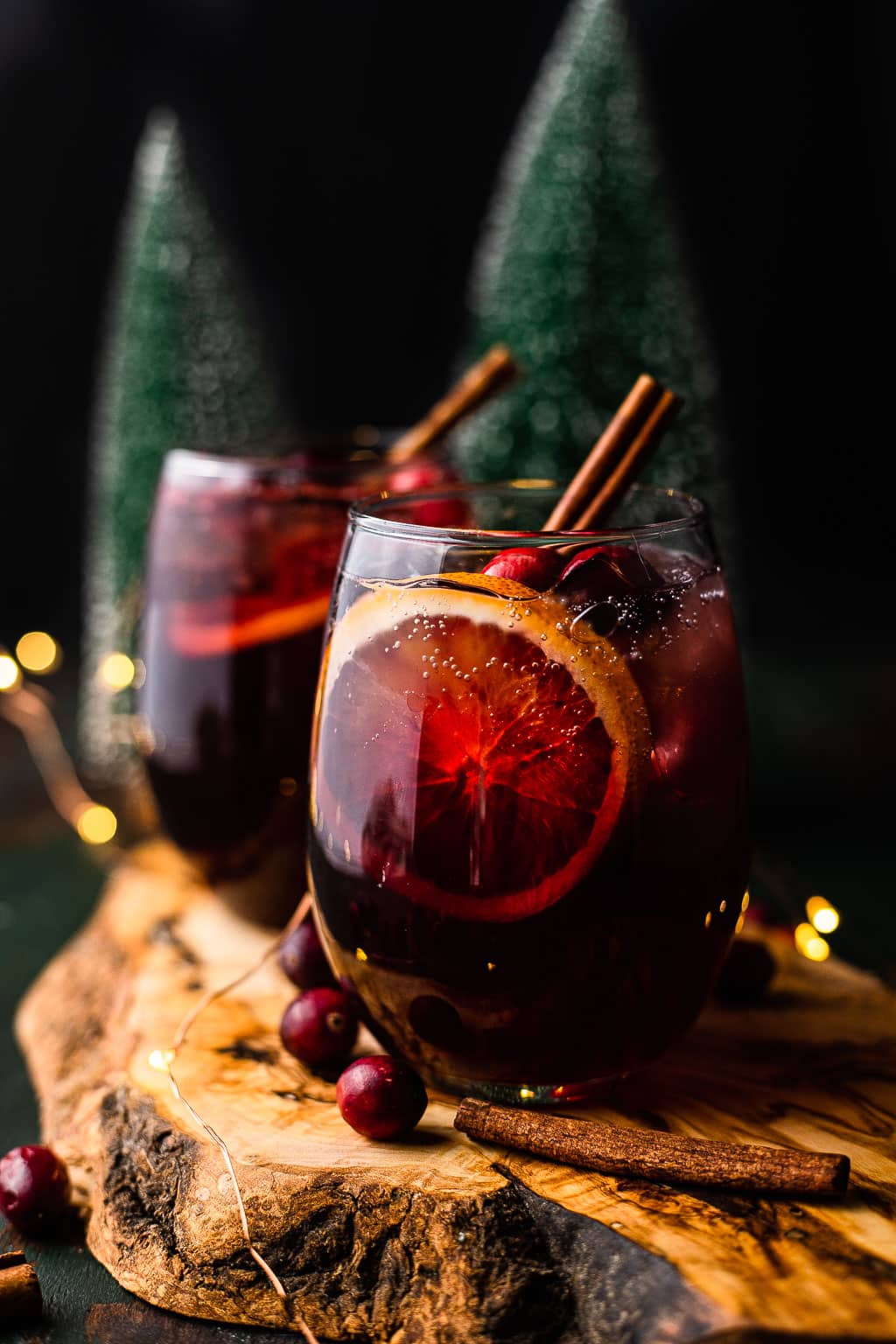 Holiday Sangria - The Defined Dish - Cocktails - Holiday Sangria