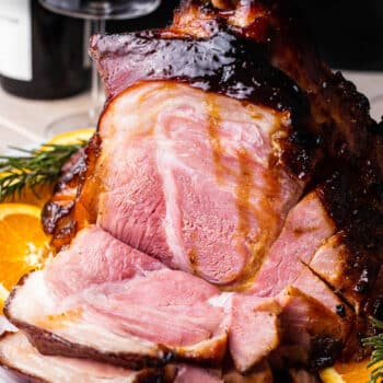 Bourbon Glazed Ham