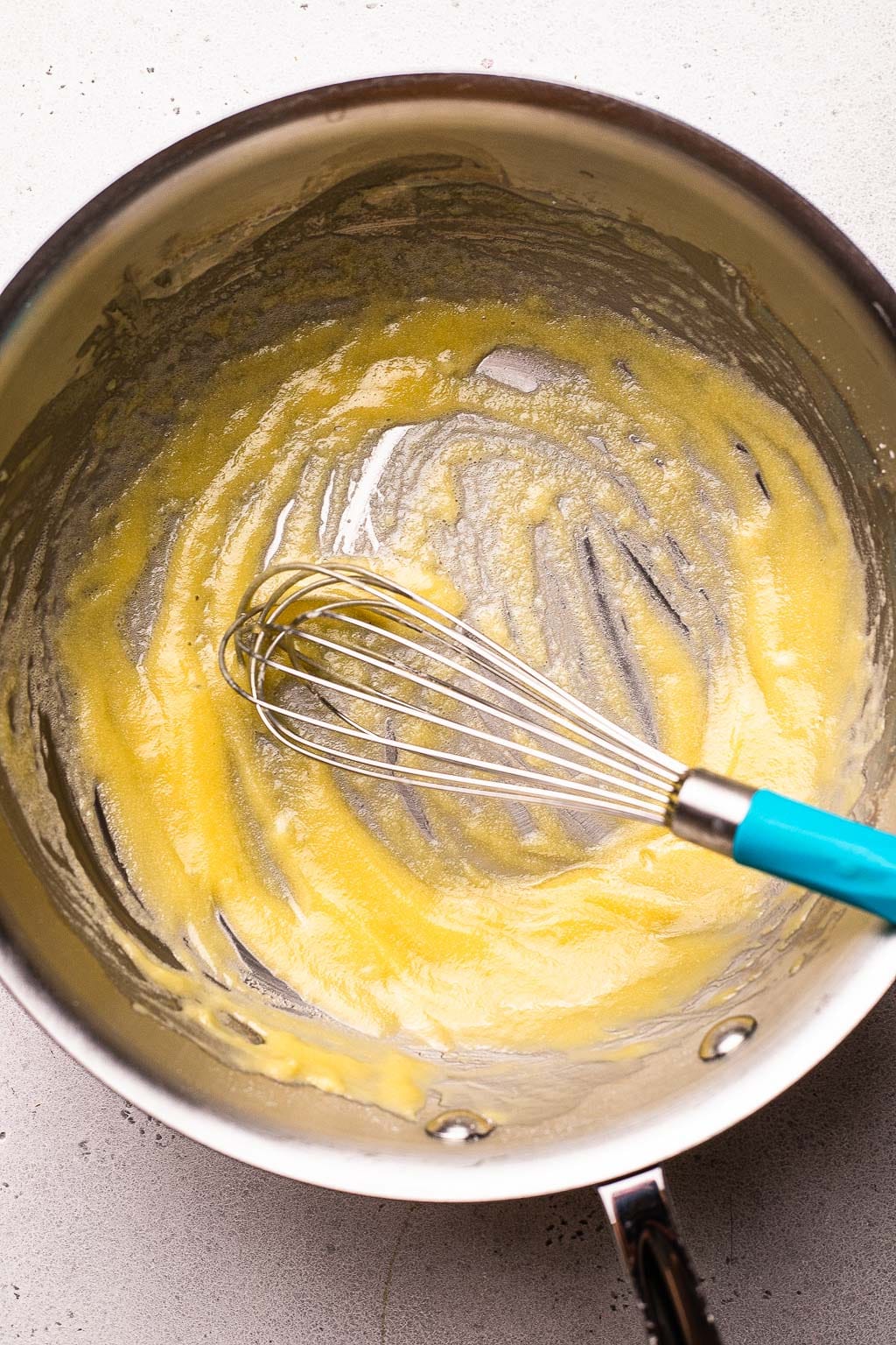 butter and flour roux
