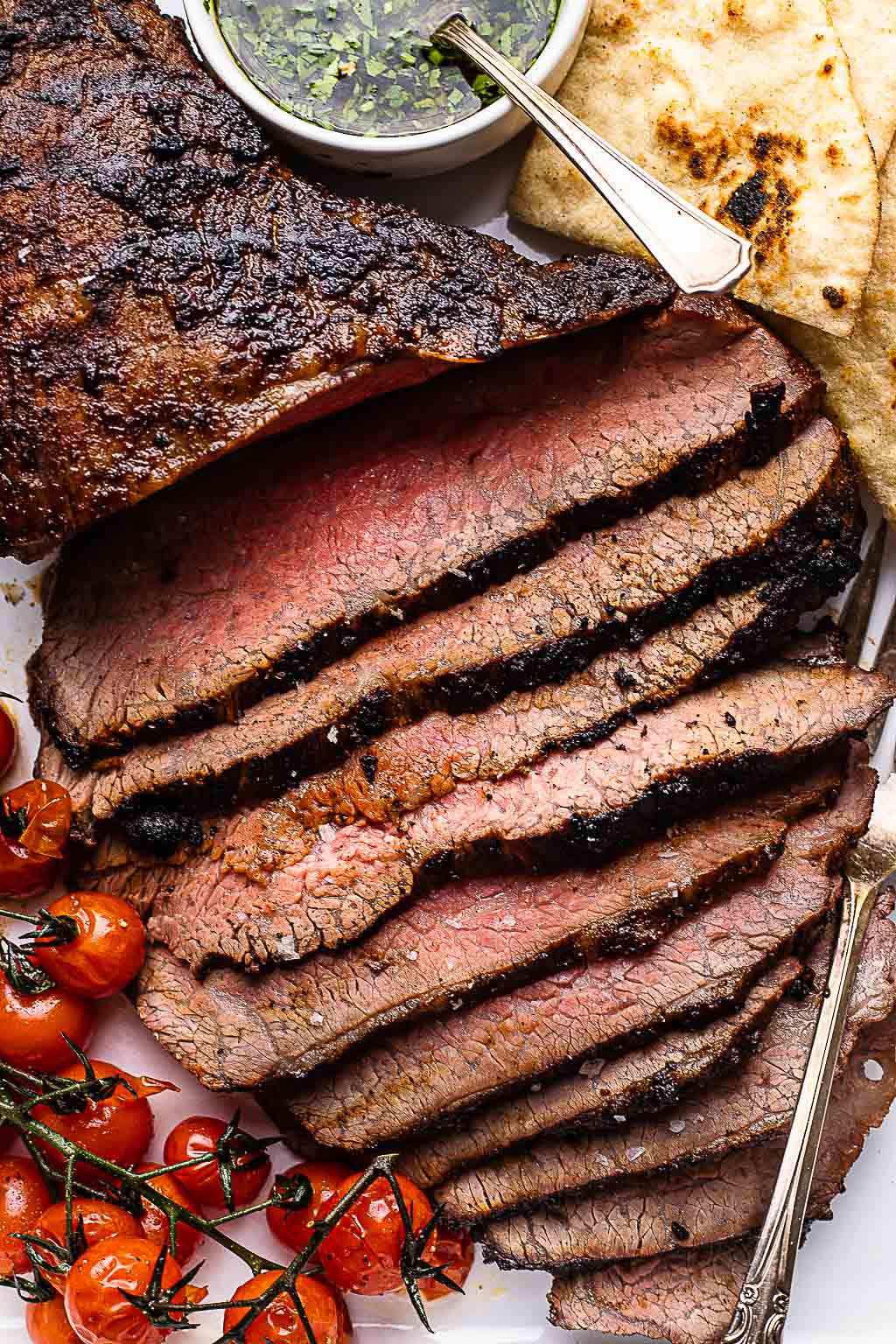 Grilled Coffee-Rubbed Tri-tip