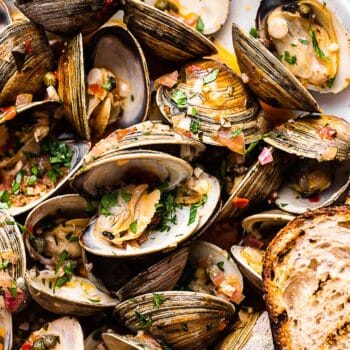 Spicy Grilled Clams