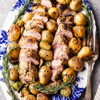Roast Pork Tenderloin and Potatoes