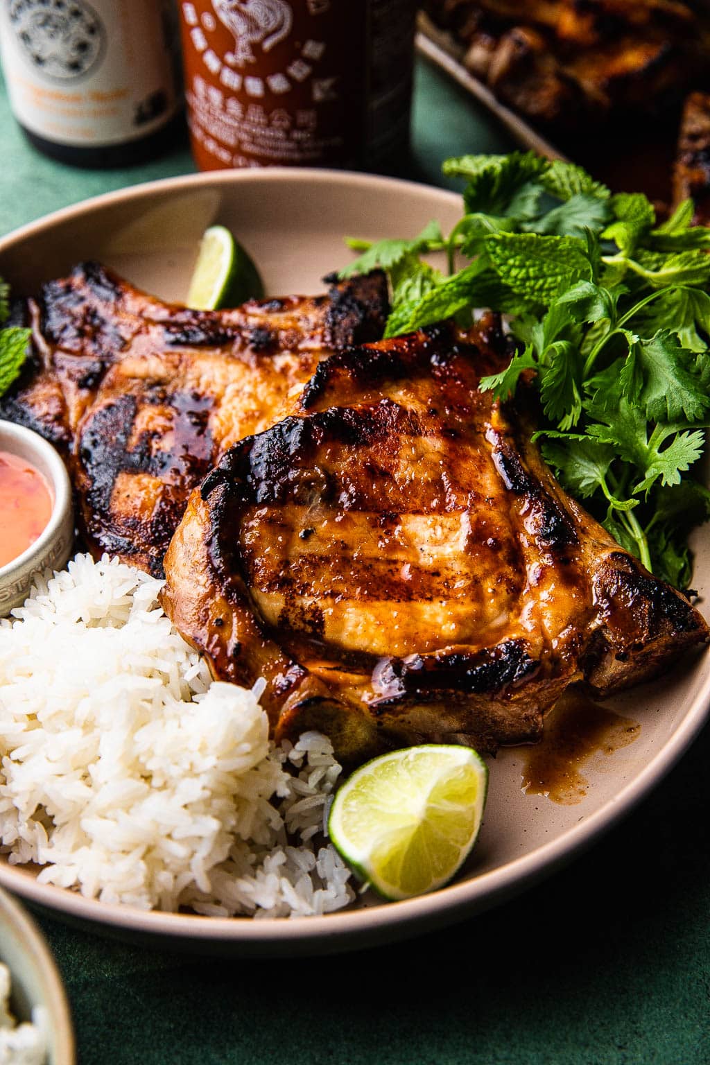 Grilled Hoisin Pork Chops 