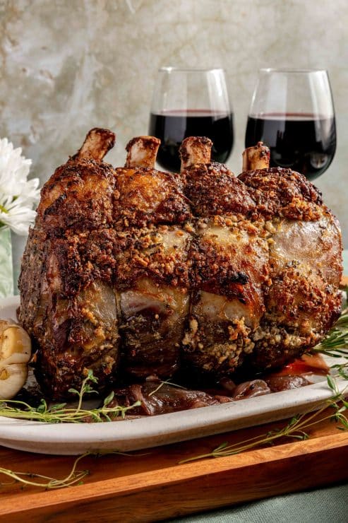 Crusty Ribwich Herb Crusted Prime Rib | So Much Food