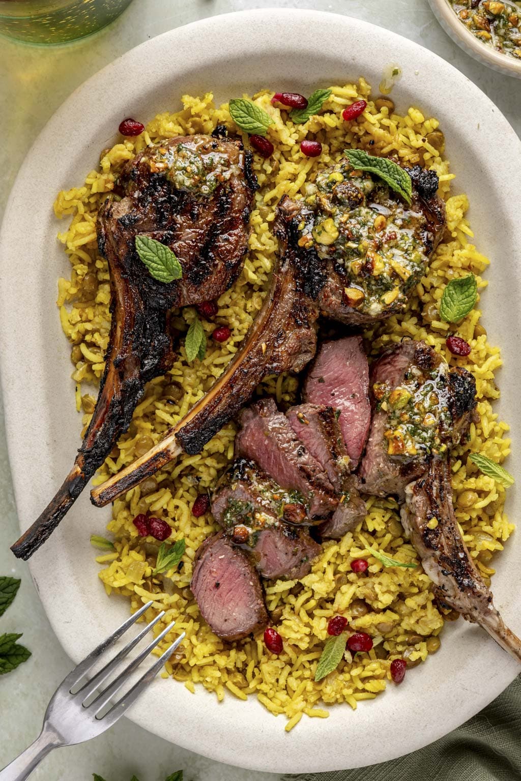 grilled lamb chops