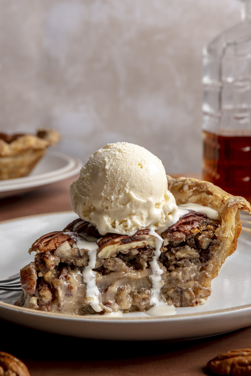 Maple Bourbon Pecan Pie
