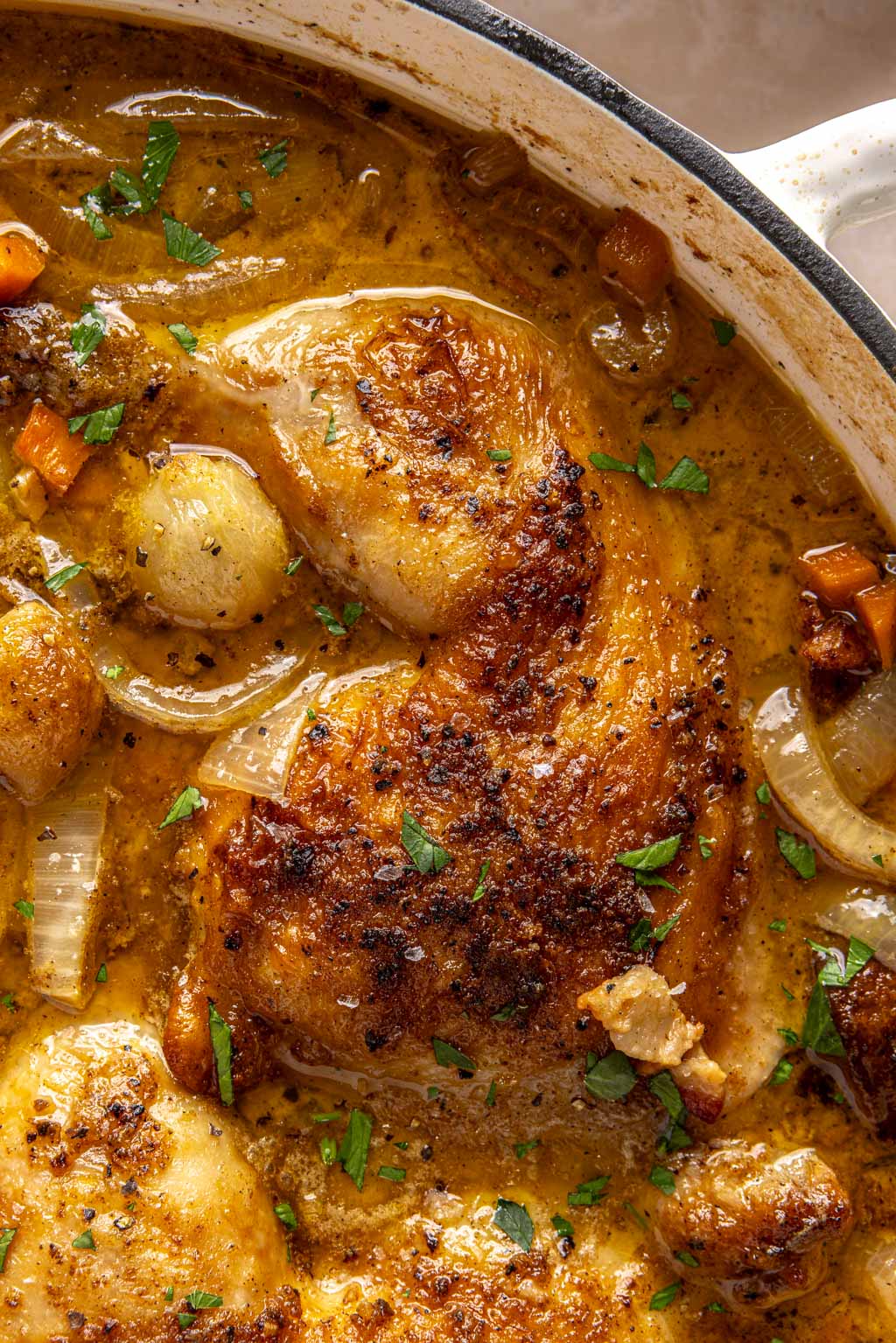 coq au vin blanc