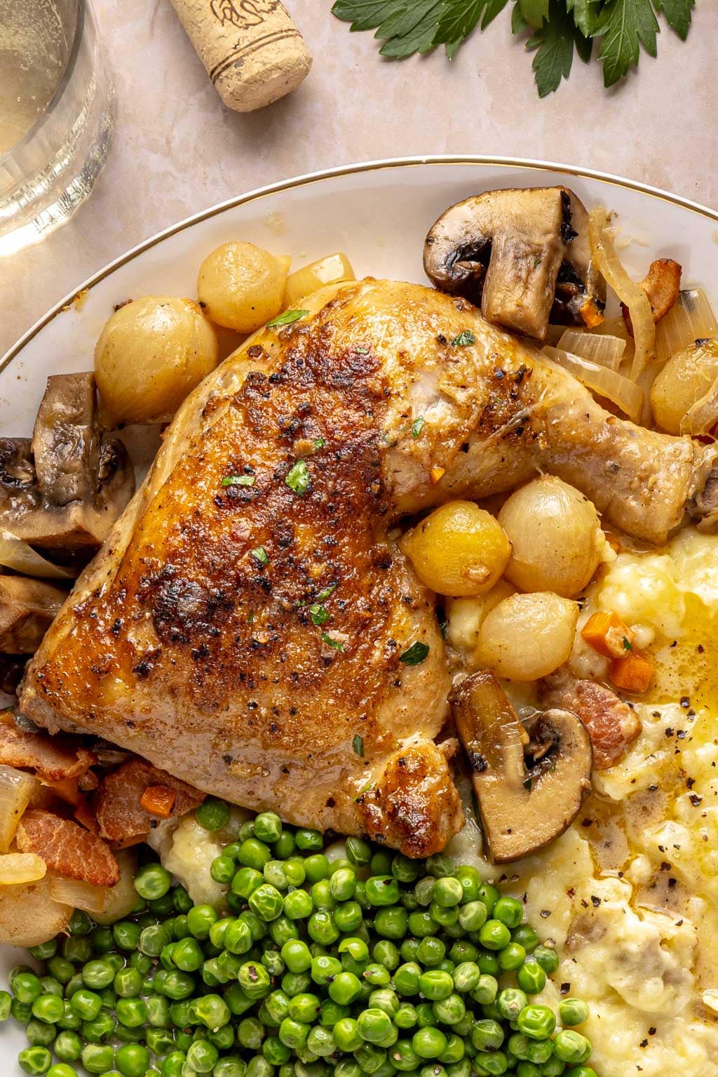 coq au vin blanc