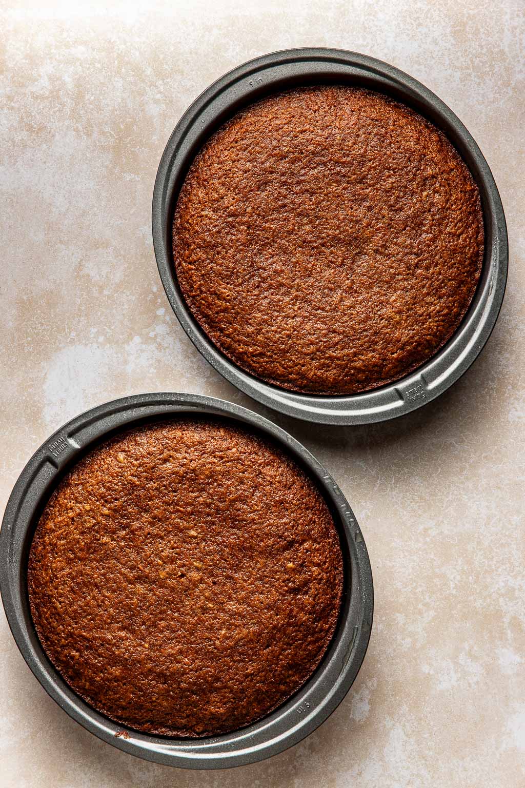 carrot cakes after baking