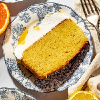 citrus olive oil cake