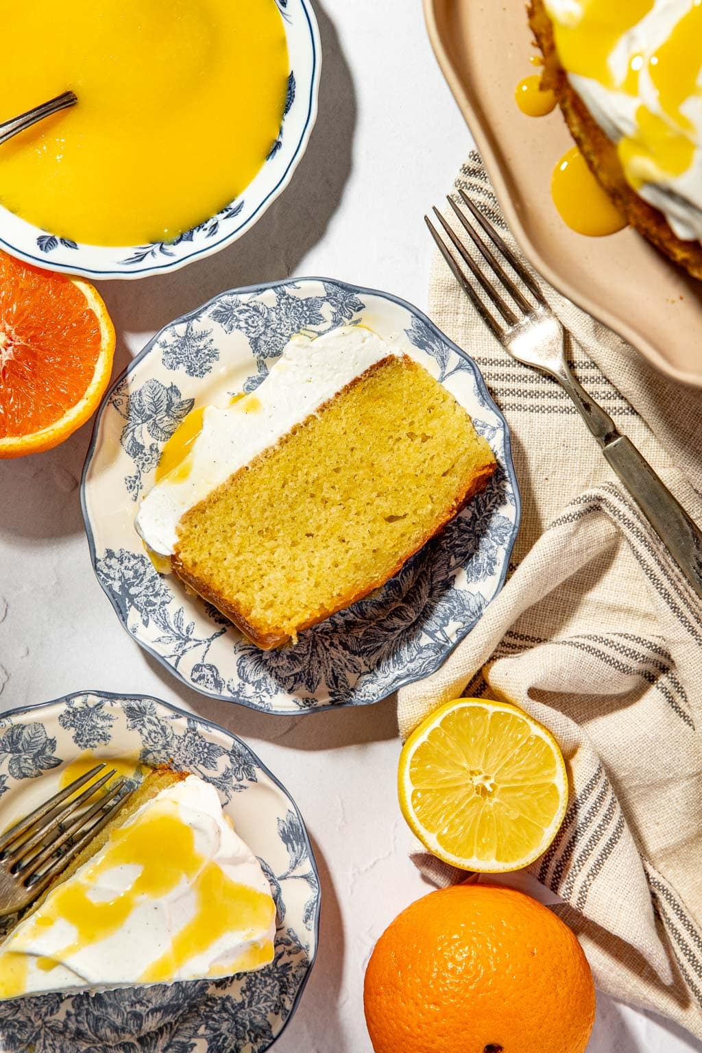 citrus olive oil cake