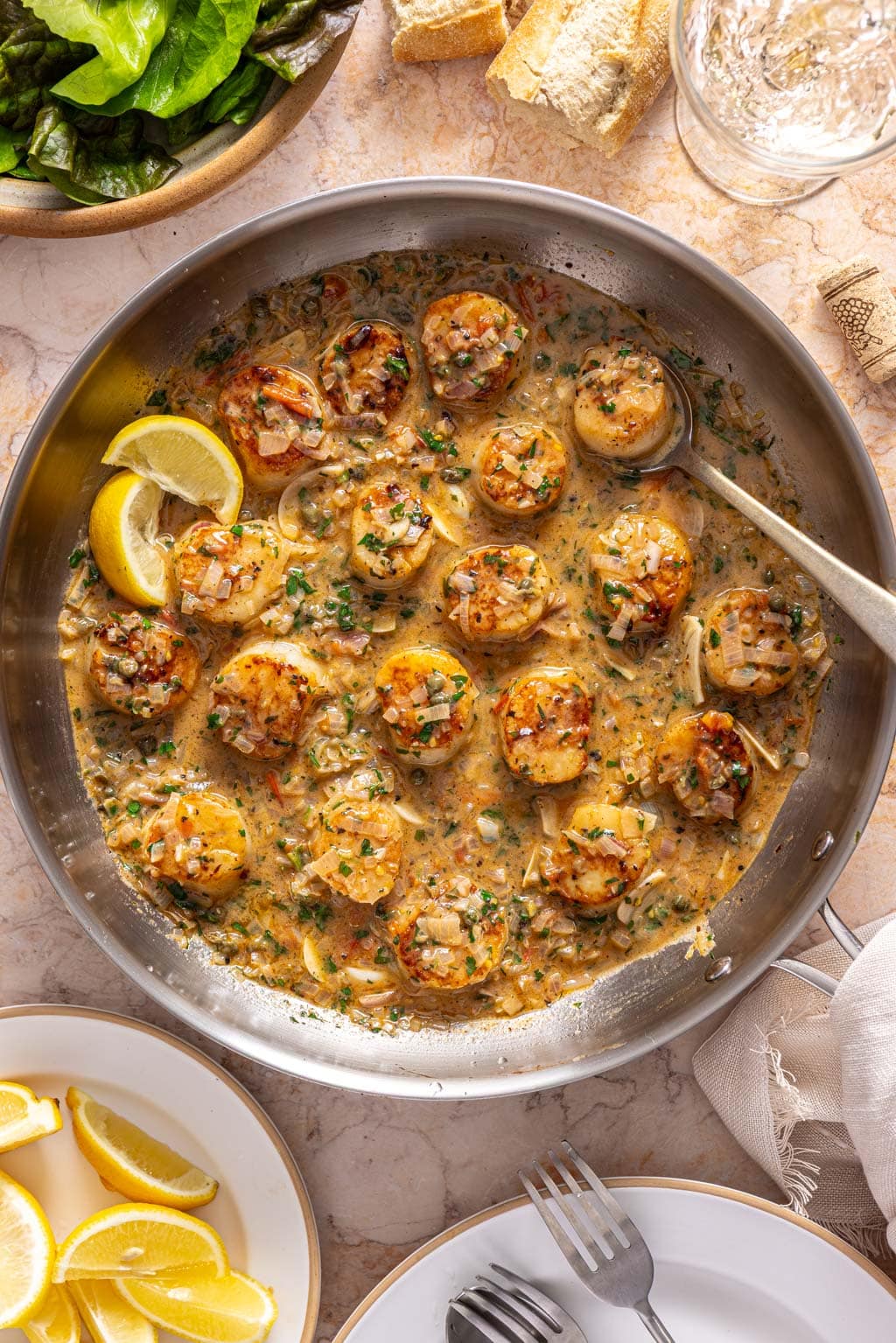 scallops provencal