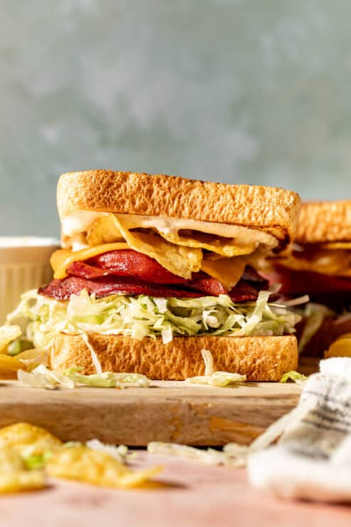 fried bologna sandwiches