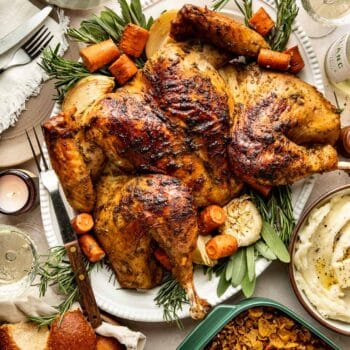 Herby Mayo Rubbed Turkey