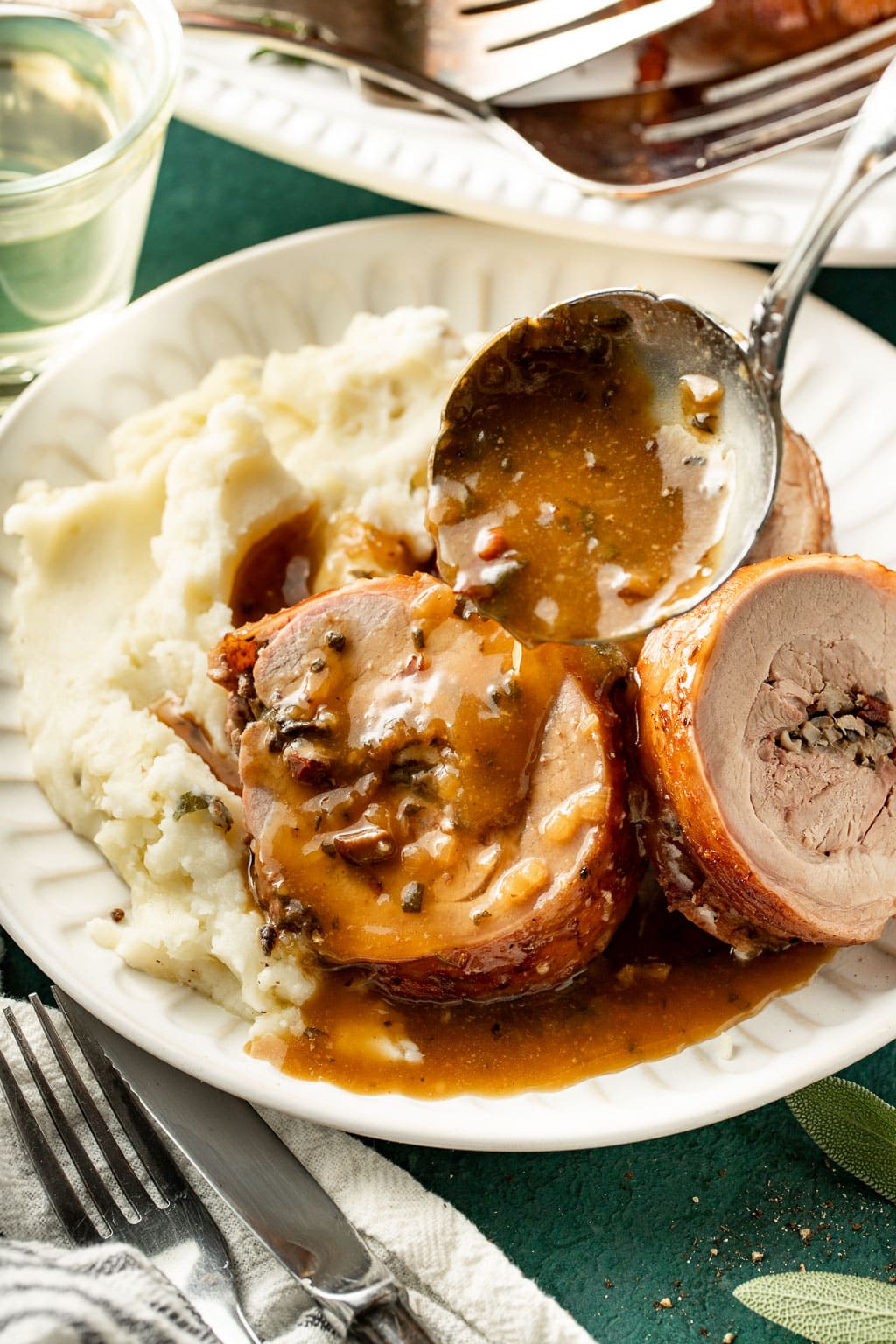 holiday turkey roulade