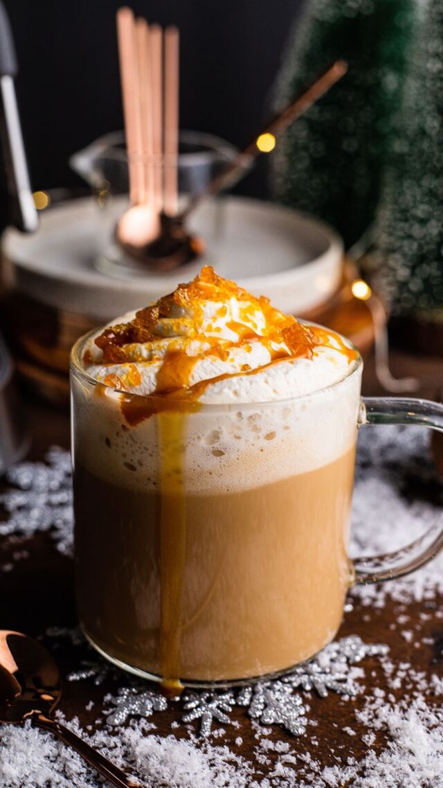 ✨SALTED CARAMEL BRÛLÉE LATTE✨ if you love the classic holiday latte as much as I do, now you can make it at home! It’s the perfect hint of sweet with espresso, vanilla milk, salted caramel sauce, caramel whipped cream, and the perfect little brûlée topping bits. 

I’m a huge coffee person and now that I’ve discovered the NEW @Calphalon Compact Espresso Machine, I’m OBSESSED. It’s perfect for small spaces without tons of counter space and it’s easy and intuitive to use. 

This is the perfect gift for the coffee lover in your life! Get the recipe in my profile and head to my stories to shop. 

#calphalon #calphalonkitchenclub
#caramelbruleelatte #latteathome #coffeeathome #espresso #coffeetime #coffeelover #easyrecipes #cozyvibes #holidayvibes